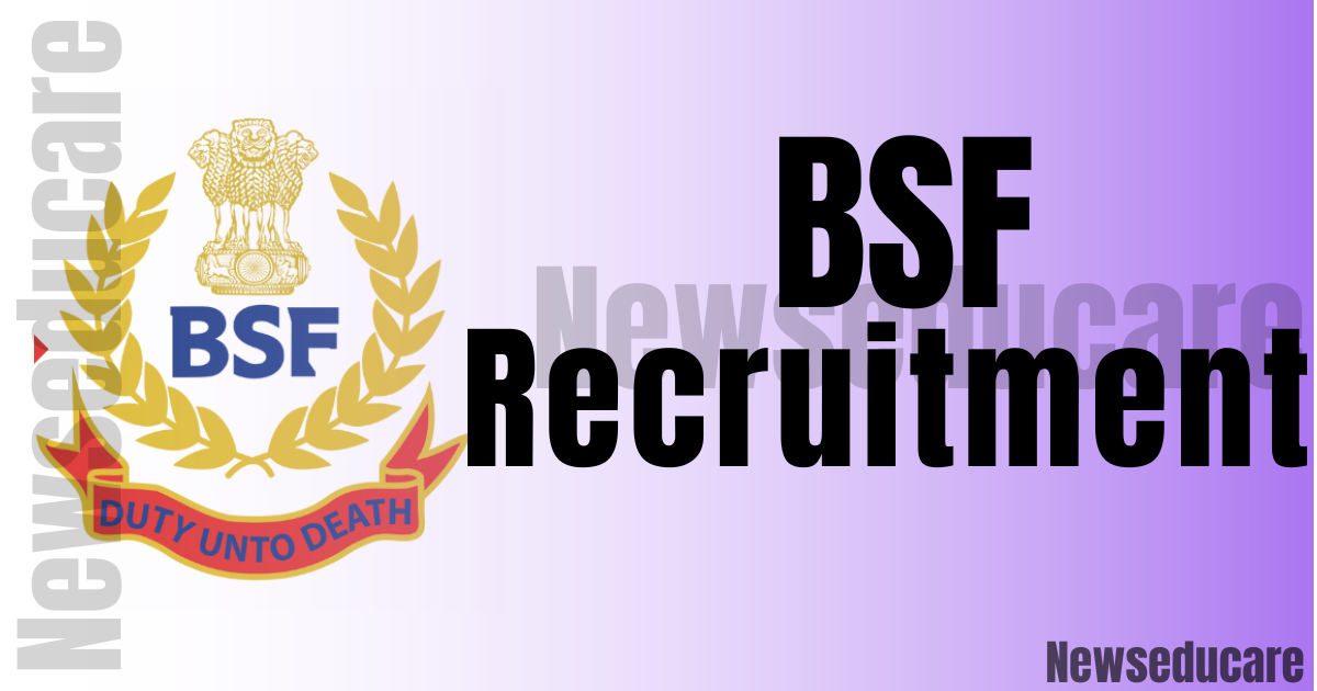 BSF SI And Constable Recruitment 2023-Group B And C-Age Limit-Salary